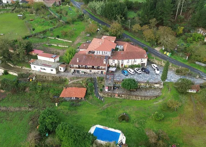 Casa Dos Muros Y Actividades En La Ribeira Sacra Εξοχικό σπίτι *