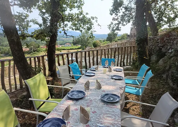 Εξοχικό σπίτι Casa Dos Muros Y Actividades En La Ribeira Sacra Pantón